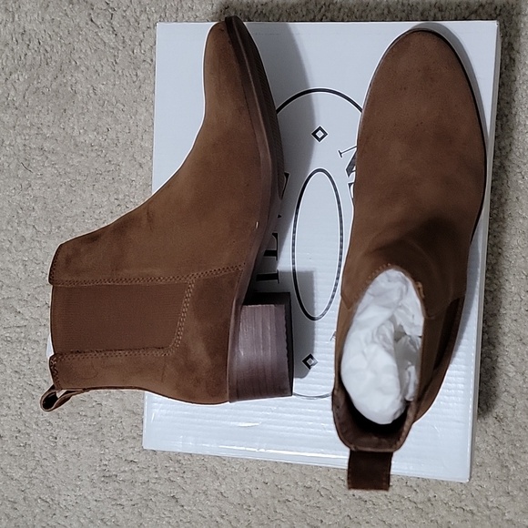 Steve Madden Dover suede boots Sz 7.5 EUC - Picture 4 of 5